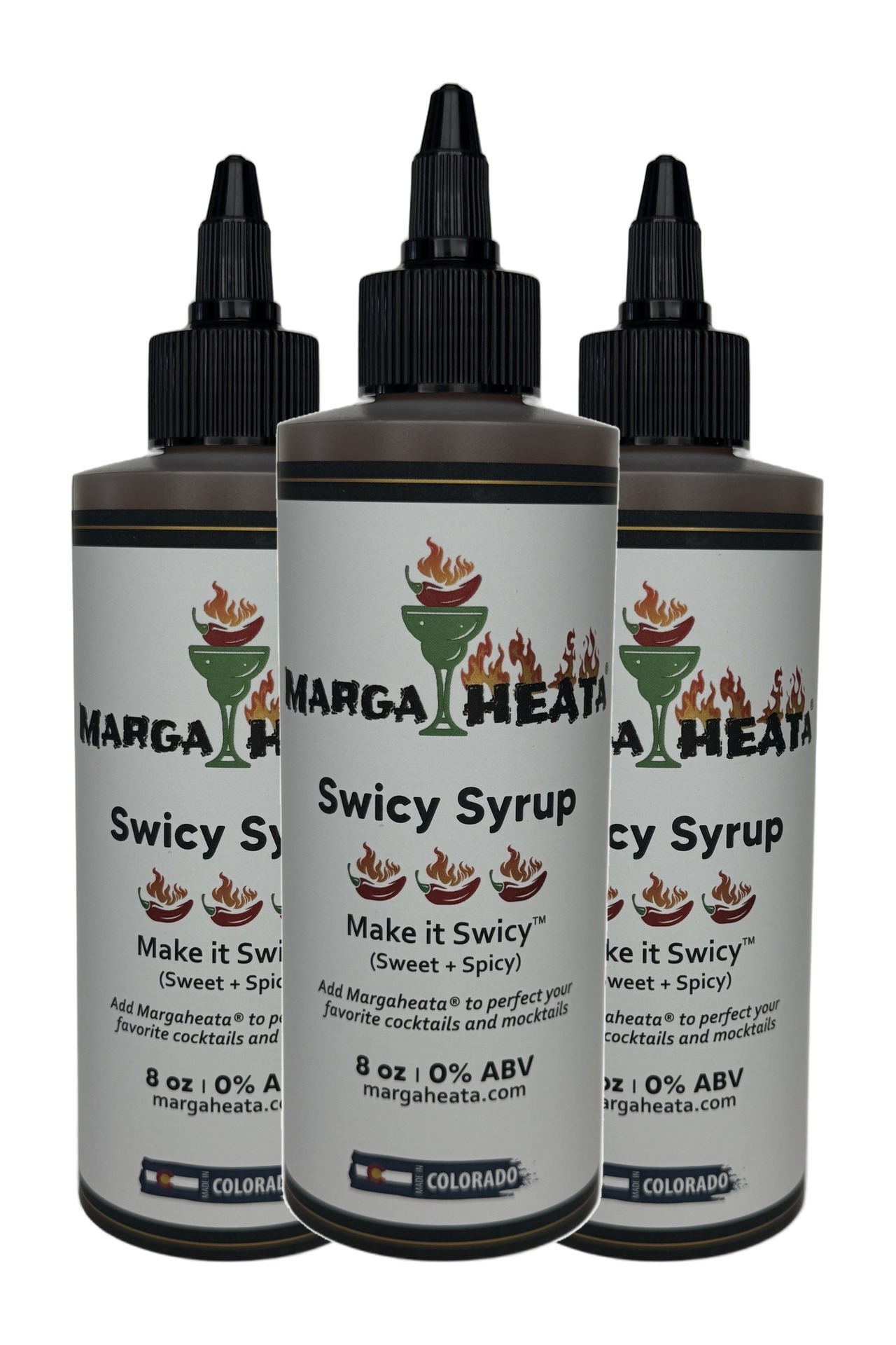 Margaheata® Swicy Syrup 3-Pack 3 x 8 oz